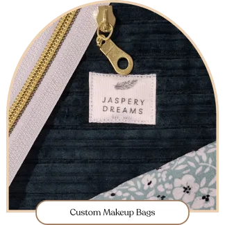 Custom Handmade Makeup Bags – Personalized Cosmetic & Travel Bags