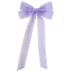 lilac Lace bow