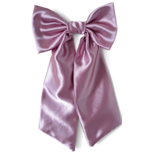 Pink Large Satin Standard Bow