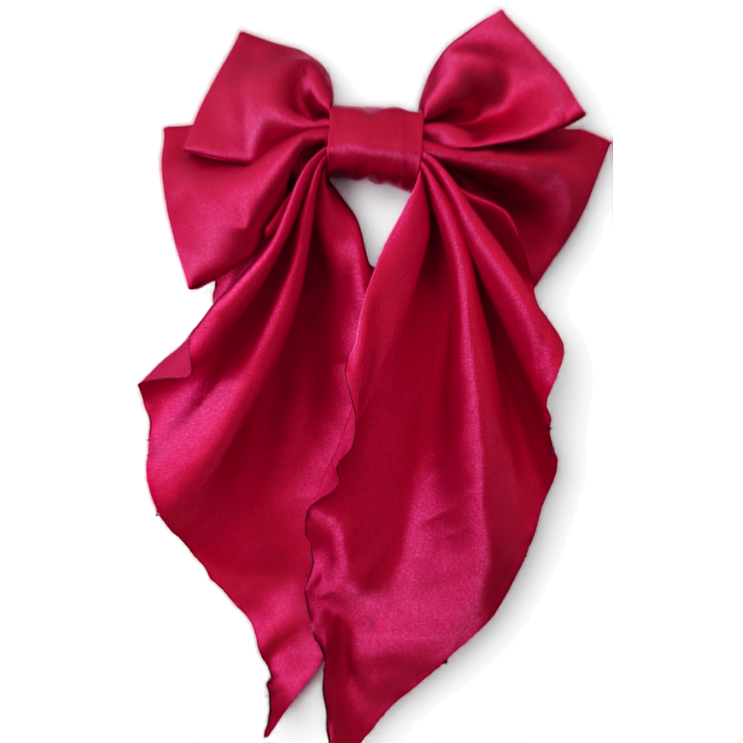 Red Scarf Bow