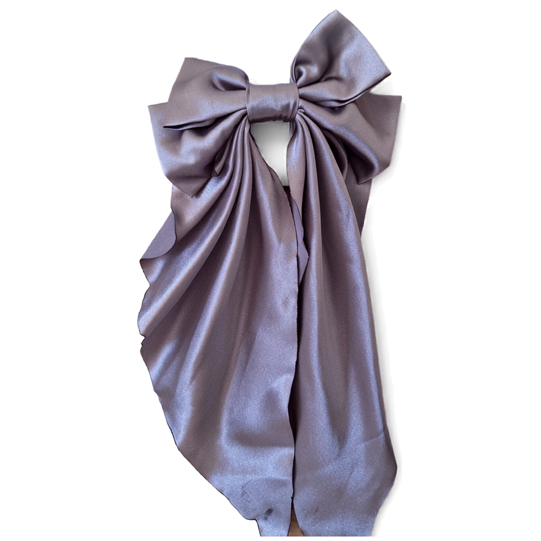 Mauve Scarf Bow