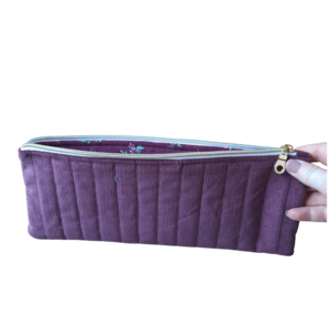 Purple Pencil Pouch