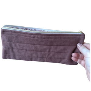 Brown Pencil Pouch