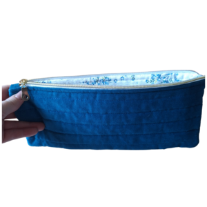 Blue Pencil Pouch