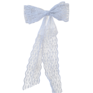 White Lace bow