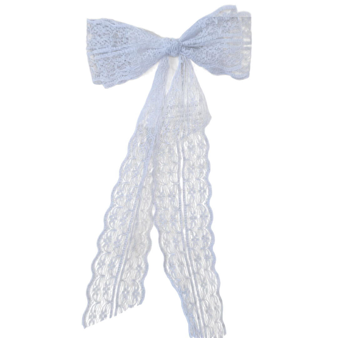 White Lace bow