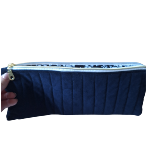 Navy Pencil Pouch