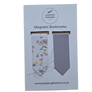 Lilac Wildflower Magnetic Bookmark