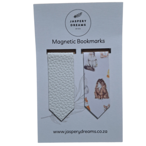 White Cats Magnetic Bookmark